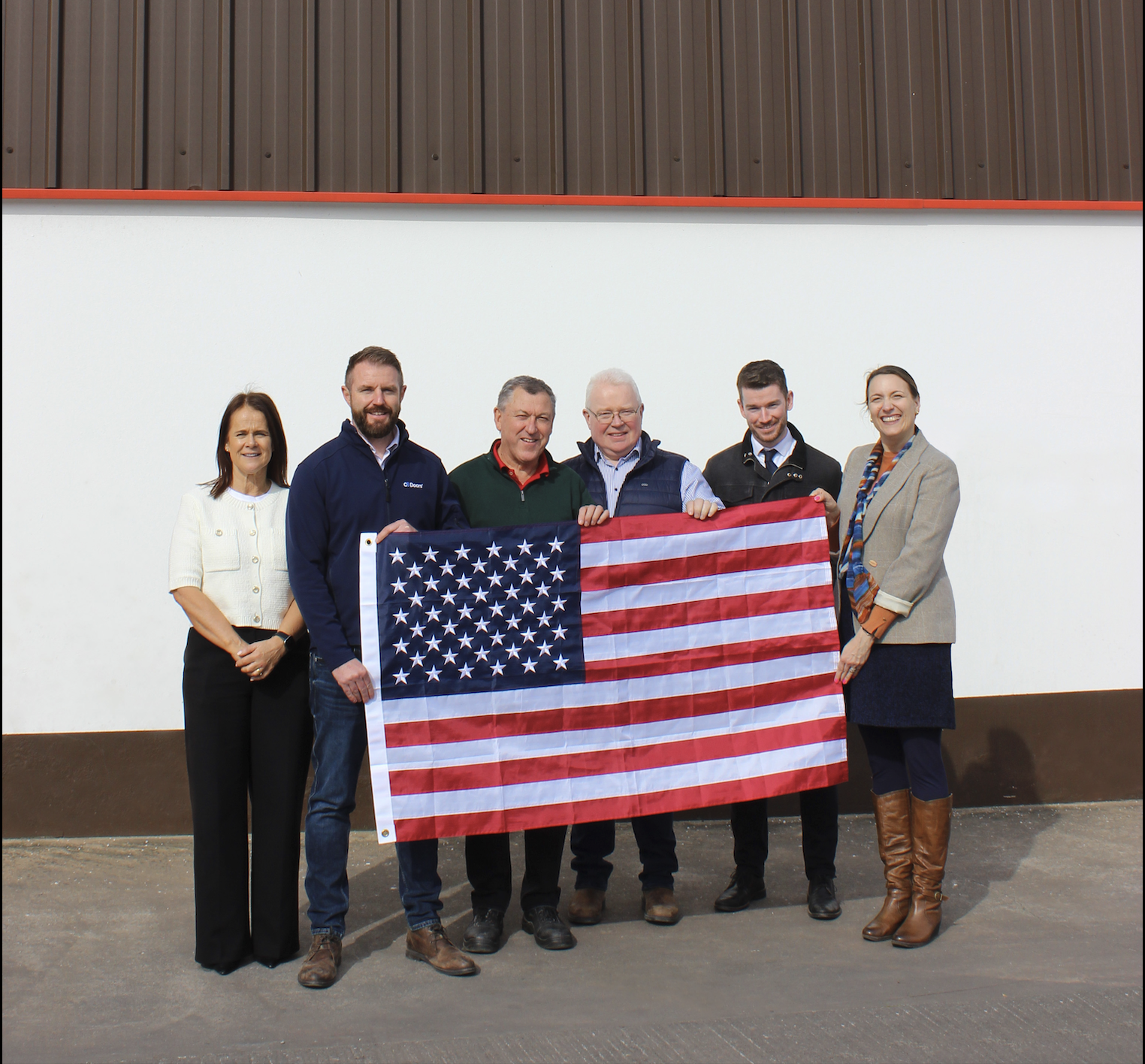 Welcoming the United States Consulate General Belfast to our manufacturing facility in Benburb Co. Tyrone. Image